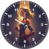 captain marvel sharp wit l0 wall clock