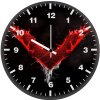 batman beyond logo dark 5z wall clock