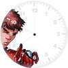 spiderman mask off art y2 wall clock