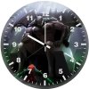 giant judge batman chained superman 9d wall clock
