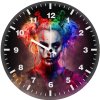 harley quinn colorful 6r wall clock