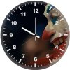joker smile at tv show hh wall clock