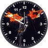 dynamic batman logo s6 wall clock