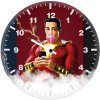dc heroes 9o wall clock