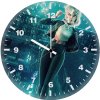 gwen walking around the city 3e wall clock