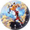 deadpool and wolverine montreal comic con li wall clock