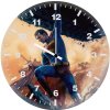 superman warrior ge wall clock