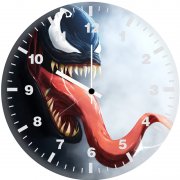venom digital art hd mh wall clock