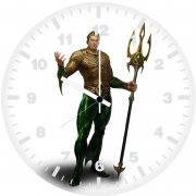aquaman o3 wall clock