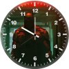 big batman red 8c wall clock