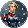 new captain marvel qf wall clock