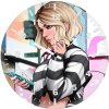 gwen stacy other busy day tn wall clock