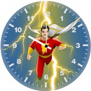shazam artwork my wall clock