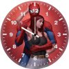 spiderman gwen stacy duo shines rz wall clock