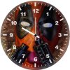 deadpool cosplay 3y wall clock