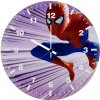spiderman in spider verse world p4 wall clock