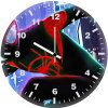 spider man queens boy ro wall clock