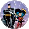 batman and robin art sh wall clock