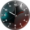 batman logo art os wall clock