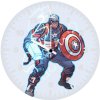 captain america hammer 78 wall clock