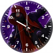 art spiderman miles zo wall clock