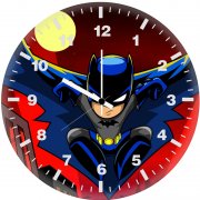 batman cartoon art zn wall clock