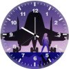 captain marvel 2t wall clock