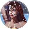 wonder woman 4kart uq wall clock
