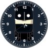 mime batman the dark knight m6 wall clock