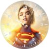 supergirl powerhouse tt wall clock