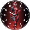 lady deadpool anti hero queen 9d wall clock