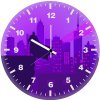 bat man gotham neon 8t wall clock