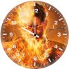 ghost rider dean winchester sq wall clock