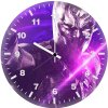 black panther illustrator vx wall clock