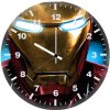 iron man art hd 09 wall clock
