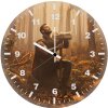 thor axe of storm god 8m wall clock