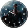 superman flying hero zb wall clock