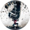 the symbiote showdown spider man vs venom 5o wall clock