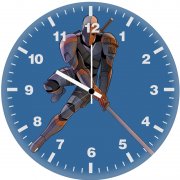 deathstroke u4 wall clock
