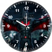 batman beyond fanart gw wall clock