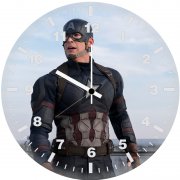captain america civil war 6w wall clock