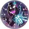mania and neon venom 6e wall clock