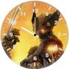 wolverine steampunk mz wall clock