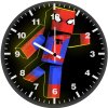 minecraft spiderman je wall clock