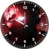 red hood mask h1 wall clock