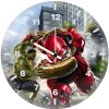 hulk and hulkbuster pj wall clock