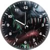 venom new digital art 56 wall clock