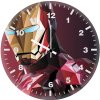 iron man facets 6p wall clock