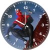 spiderman and pigeon 2v wall clock
