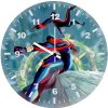 miles morales and spider man 2099 takes flight 2h wall clock